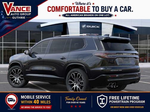 Ebony Twilight Metallic 2026 GMC Acadia AWD Denali Ultimate
