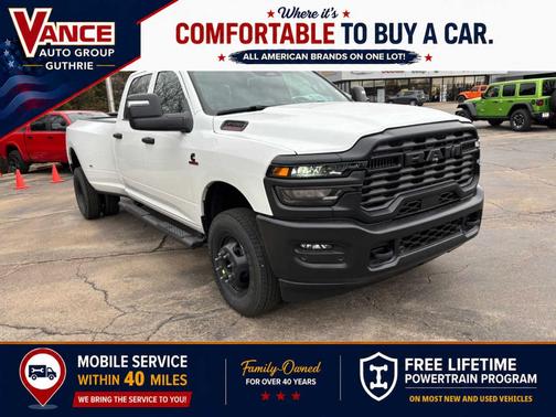 Bright White Clearcoat 2026 RAM 3500 Tradesman