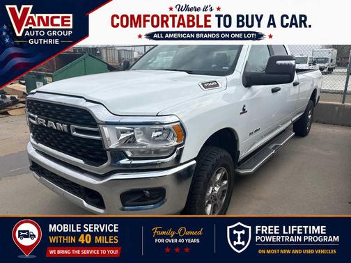 Bright White Clearcoat 2024 RAM 3500 Big Horn