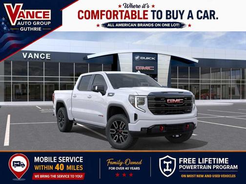 Summit White 2026 GMC Sierra 1500 AT4