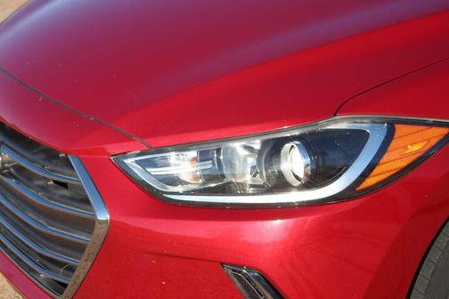 Scarlet Red Pearl 2017 Hyundai ELANTRA Limited