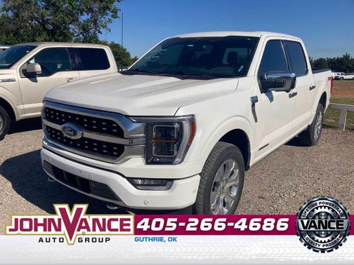 Star White 2023 Ford F-150 Platinum