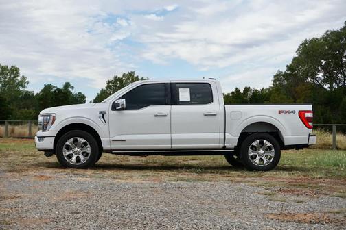 Star White 2023 Ford F-150 Platinum