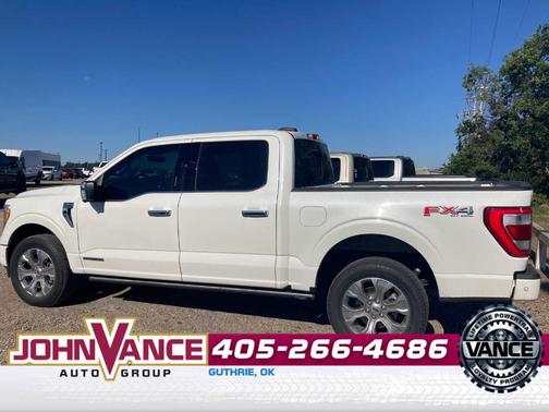 Star White 2023 Ford F-150 Platinum