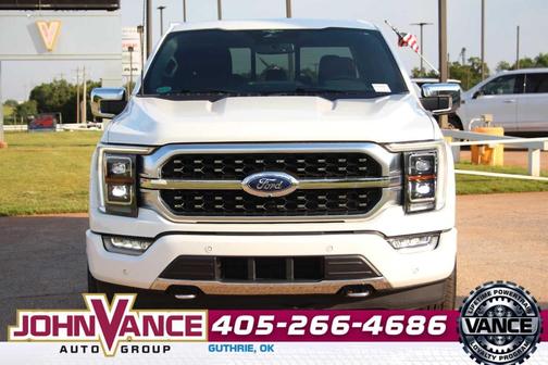 Star White 2023 Ford F-150 Platinum