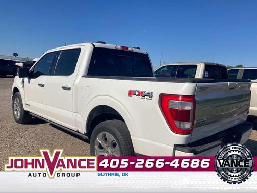 Star White 2023 Ford F-150 Platinum