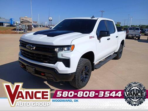 Summit White 2023 Chevrolet Silverado 1500 LT Trail Boss