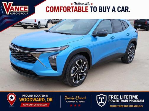 Marina Blue 2026 Chevrolet Trax 2RS