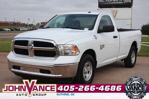 Bright White Clearcoat 2023 RAM 1500 Classic Tradesman