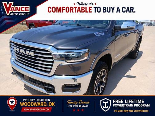 Granite Crystal Clearcoat Metallic 2025 RAM 1500 Laramie