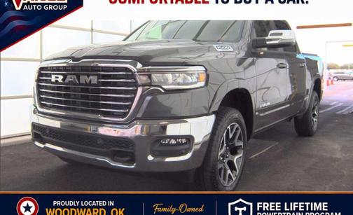 Granite Crystal Clearcoat Metallic 2025 RAM 1500 Laramie