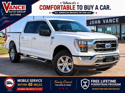 Oxford White 2021 Ford F-150 XLT