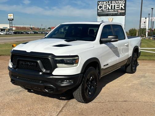 Bright White Clearcoat 2021 RAM 1500 Rebel