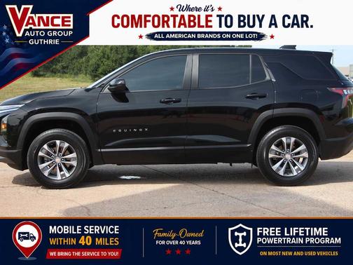 Mosaic Black Metallic 2026 Chevrolet Equinox LT