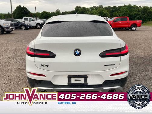 Alpine White 2021 BMW X4 xDrive30i