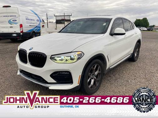 Alpine White 2021 BMW X4 xDrive30i