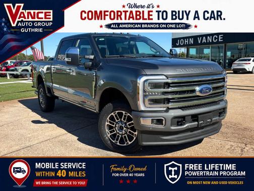 Carbonized Gray Metallic 2026 Ford F-250 Platinum