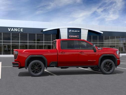 Volcanic Red 2026 GMC Sierra 2500 AT4