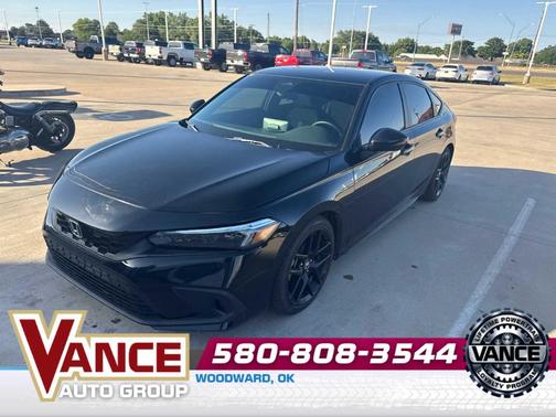 Crystal Black Pearl 2024 Honda Civic Sport