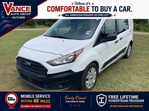 Frozen White 2022 Ford Transit Connect XL
