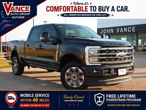 Agate Black 2025 Ford F-250 King Ranch