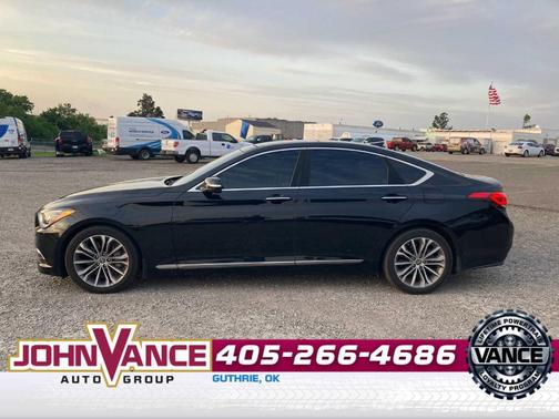 Caspian Black 2016 Hyundai Genesis 3.8