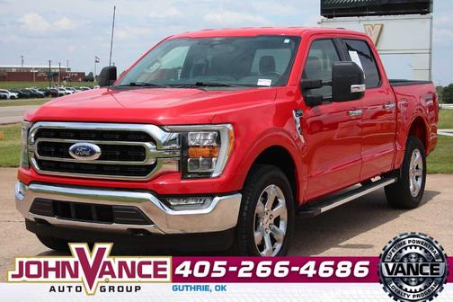 Race Red 2022 Ford F-150 XLT