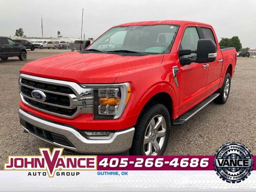Race Red 2022 Ford F-150 XLT