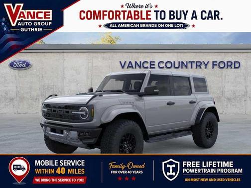 Avalanche Gray 2026 Ford Bronco Raptor