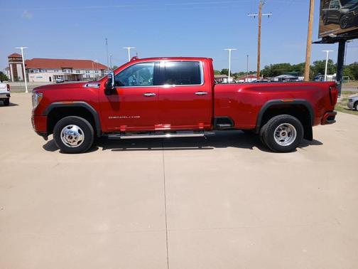 Cayenne Red Tintcoat 2022 GMC Sierra 3500 Denali