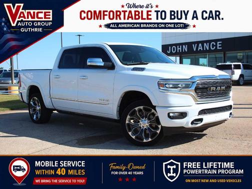 Bright White Clearcoat 2020 RAM 1500 Limited