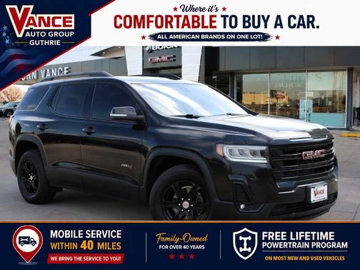 Ebony Twilight Metallic 2023 GMC Acadia AT4