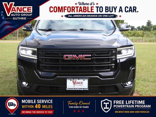 Ebony Twilight Metallic 2023 GMC Acadia AT4