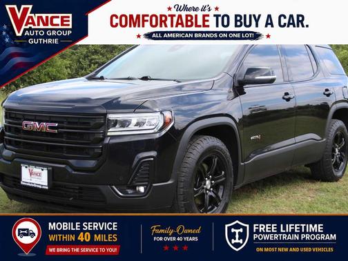 Ebony Twilight Metallic 2023 GMC Acadia AT4