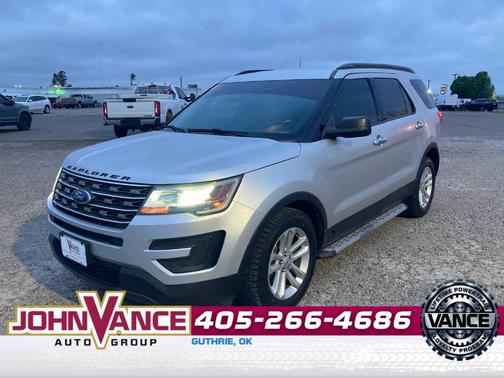 Ingot Silver Metallic 2017 Ford Explorer Base
