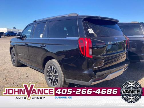 Agate Black Metallic 2025 Ford Expedition Platinum