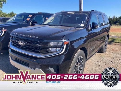 Agate Black Metallic 2025 Ford Expedition Platinum