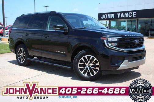 Agate Black Metallic 2025 Ford Expedition Platinum