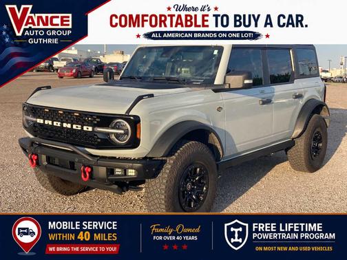 Cactus Green / Gray 2023 Ford Bronco Wildtrak