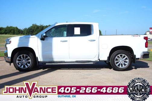 Summit White 2021 Chevrolet Silverado 1500 LTZ