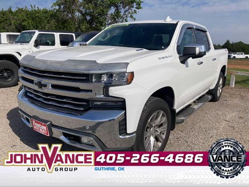 Summit White 2021 Chevrolet Silverado 1500 LTZ
