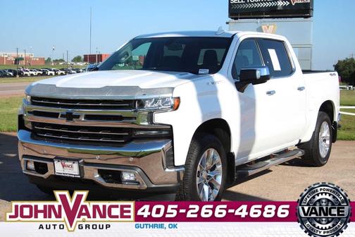Summit White 2021 Chevrolet Silverado 1500 LTZ