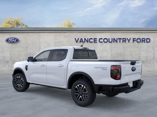 Oxford White 2026 Ford Ranger Lariat