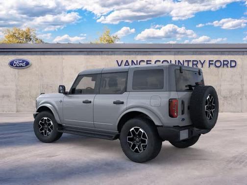 Avalanche Gray 2026 Ford Bronco Outer Banks