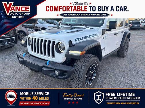 Bright White Clearcoat 2023 Jeep Wrangler 4xe Rubicon