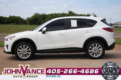 Crystal White Pearl Mica 2014 Mazda CX-5 Grand Touring