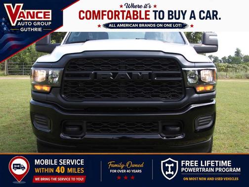 Bright White Clearcoat 2024 RAM 2500 Tradesman