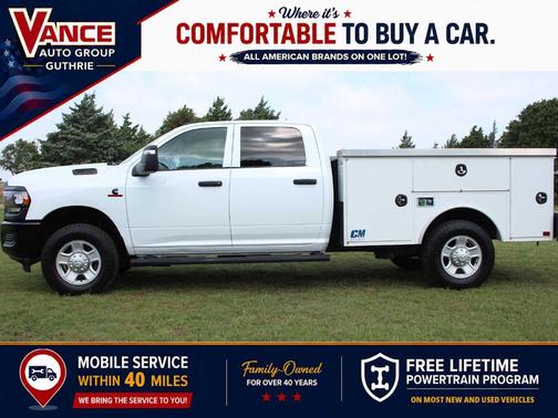 Bright White Clearcoat 2024 RAM 2500 Tradesman