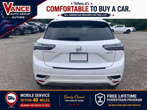 White Frost Tri-Coat 2023 Buick Envision Avenir