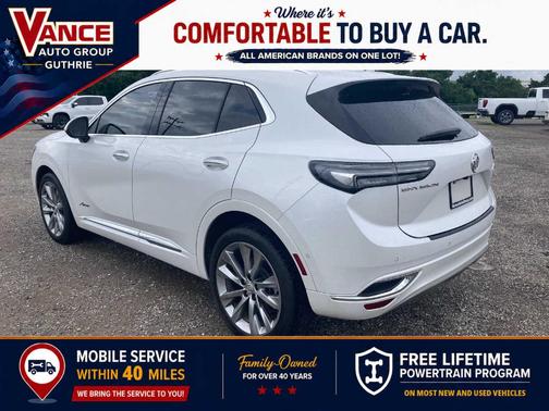White Frost Tri-Coat 2023 Buick Envision Avenir